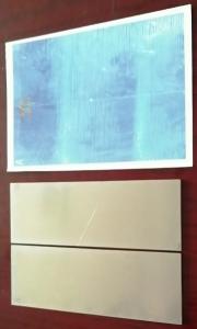 Quality Twin NiCr Sensitivity Panels NiCr Twin Cracked TypeⅠASTM E1417 AMS 2647D ISO 3452 JIS Z 2343-3 wholesale