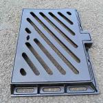 EN 124 Standard Cast Iron Gully Grating Heavy Duty Drain Grate For Road Yard
