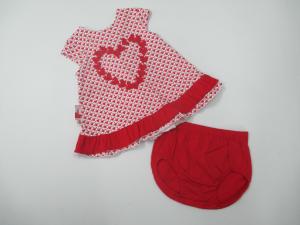 Quality Short Sleeve Baby Girl Two Piece Sets Summer Cotton Jersey wholesale