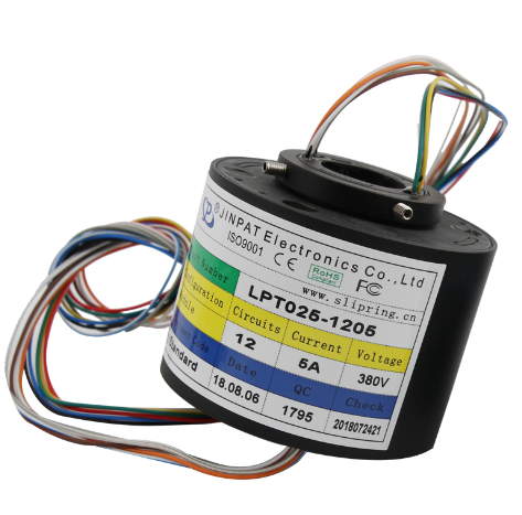 12 Circuits Customized Slip Ring 240VAC IP54
