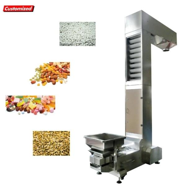 30-Day Return Policy Z-Type Stainless Steel Plastic Grain Powder Vertical Skip