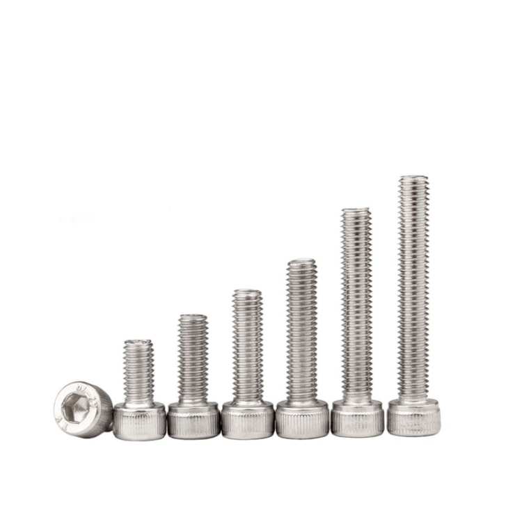 Hex socket head cap screws SS304 stainless steel DIN 912 bolts for OEM Customized Service