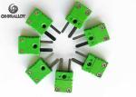 Miniature Thermocouple Type K Connector Plug IEC Chromel Alumel Tab High