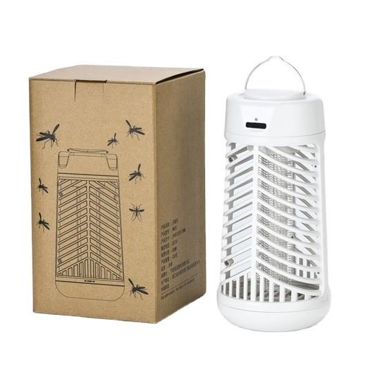 Rechargeable Li-ion Battery Electric Shock Mosquito Killer Bug Zapper Led Lamp