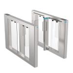 Acrylic Baffle SUS304 Electronic Turnstile Gates 600mm controlled access gates