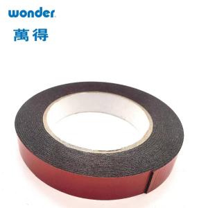 China Red  PE Foam Double Sided Adhesive Tape 36mm Width Hot Melt Base on sale