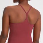 Naked Feeling Yoga Sports Bras Y Back Plus Size Stretchy Fitness Top