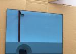 SGCC Apartment Buildings 5mm Blue Tinted Tempered Glass Panel