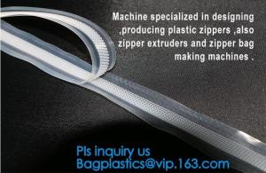 Quality Eco-Friendly VELCRO Seal Strip, Press-Lock Seal Zipper, Pouch Bags Accessories, Easy Tear Plastic seal lock wholesale