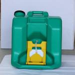 15 minutes Bright green Emergency portable eyewash station/ 60L eye washer,
