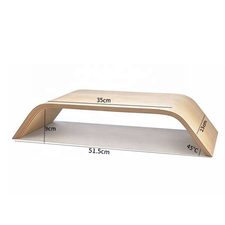 Amazon hotsale Wooden Monitor Stand Riser,Laptop Computer Monitor Riser for PC Screen Desktop Wooden Screen Monitor Stand Riser