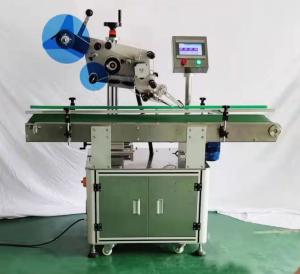 Quality 220V 50HZ Automatic Flat Labeling Machine For Box Pouch Bag Case wholesale