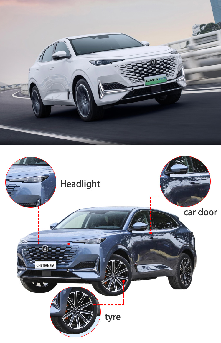 New Energy Midsize Used Cars 4 Wheel 100% Electric SUV Vehicles