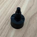 Customized Color Fast Delivery 24/410 Ribbed Screw Tip Cap for Glue Gel Bottle