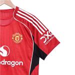 Manchester United 2025-2026 Season Home Fan Version Jersey Supports Group