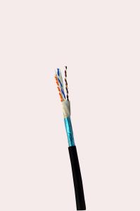 Quality UL Listed CAT6 F/UTP Type CMX Cable , Direct Burial Cat6 Shielded Cable wholesale
