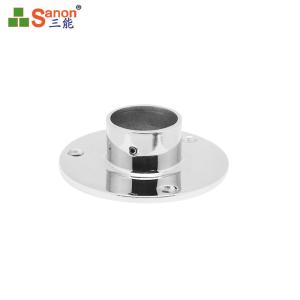 Quality Hotel Balustrade Stainless Steel Pipe Flange 50.8mm Tube 0.8mm Thickness wholesale