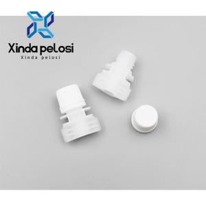 Quality Precision Cnc Flexible PE Plastic Spout Cap For Soya-Bean Milk Bag wholesale