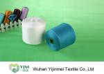 Pure White Polyester Two For One Yarn , Polyester Industrial Yarn Customized