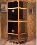classic old style antique high wine cabinet