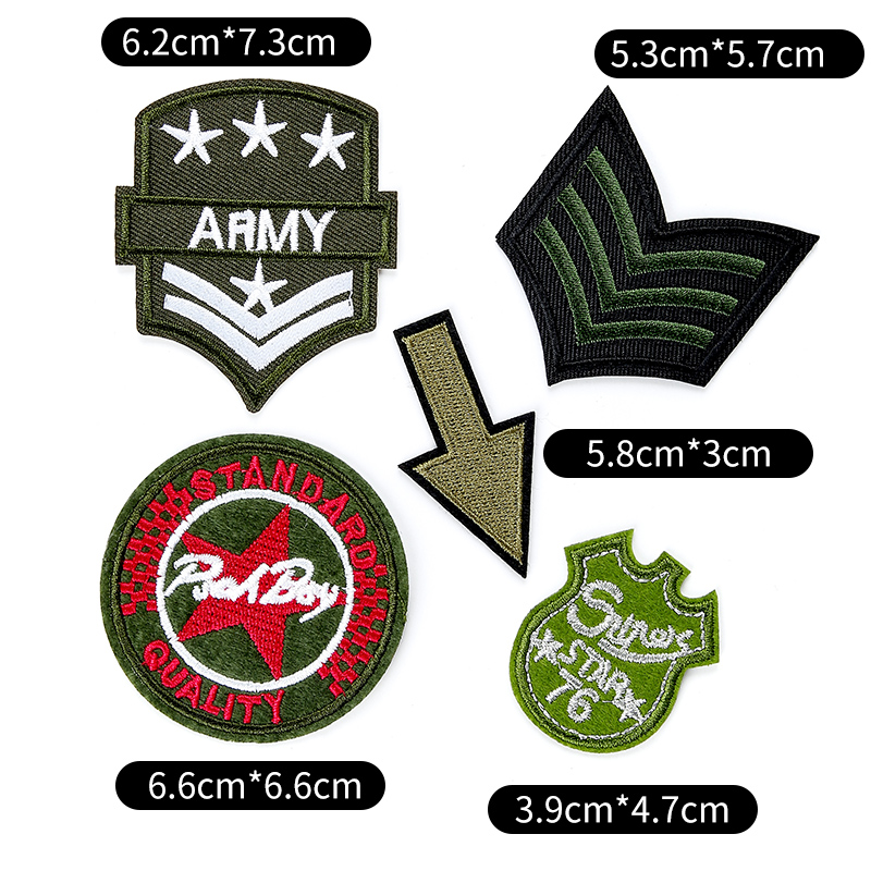 Custom Made High End Soft patch logo patch embroidered crocodile patch