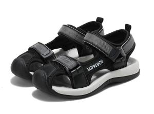 Quality Breathable Mesh Kids Sandals Flip Flops , Summer Closed Toe Flip Flops wholesale