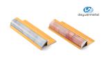Anodised Aluminium Curved Corner Profile , 6063 aluminum wall corner guards