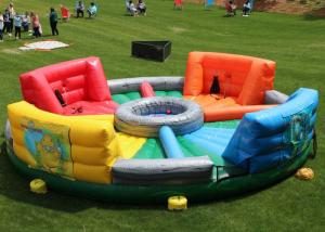 Quality 0.55mm PVC Inflatable Sports Games / Hungry Hippo Chowdown For Kids And Adults wholesale