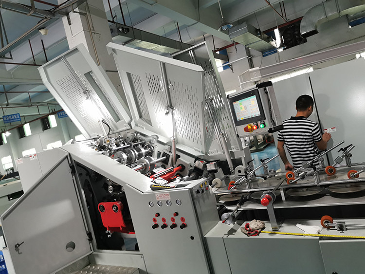 PLC Control Fast Food Paper Bag Manufacturing Machine 8500kg