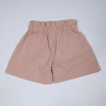 Neutral Baby Basic Linen Fabric Shorts Personalized Above Knee Embroidery Summer