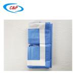 Customized Disposable Laparoscopy Drapes Fenestrated Surgical Drape