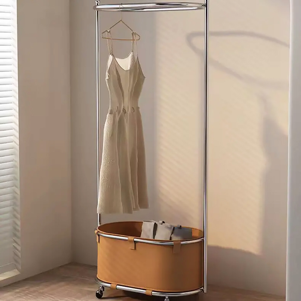 Hotel Floor Hanger For Clothes With Wheels And Convenient Assembly Required