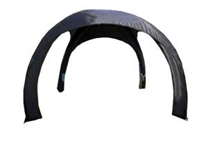 Quality 2x2 Inflatable Canopy Tent Black Color UV Resistant Simple Installation wholesale