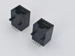 RJ45 1X1 TAB-DOWN 21.3mm Plastic Shell Without LED light