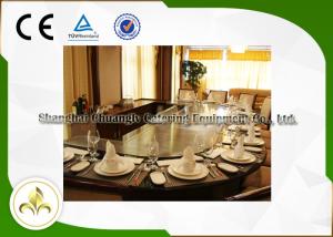 Quality Custom Gas / Electric Teppanyaki Grill Built In Electrostatic Fume Purifier wholesale