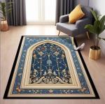 Special Arabic Printed Worship Mat National Style Prayer Floor Carpet Rug