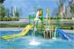 Family Aqua Playground Equipment Water House Fun Water Park