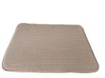 38X50cm Foldable Gray Dish Drying Mat Kitchen Countertop Pads
