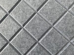 Quality 3d Hexagon Acoustic Panel Polyester Fiber Stickers For Room Walls wholesale