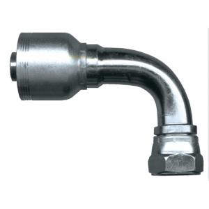 Quality TS16949 Certificate Sae Hose Fittings Right Angle Hose Adapter Cr3 Plating wholesale