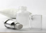 30ml Frosted Glass Lotion Bottles Empty Vacuum Pump Airless Bottles for alcohol