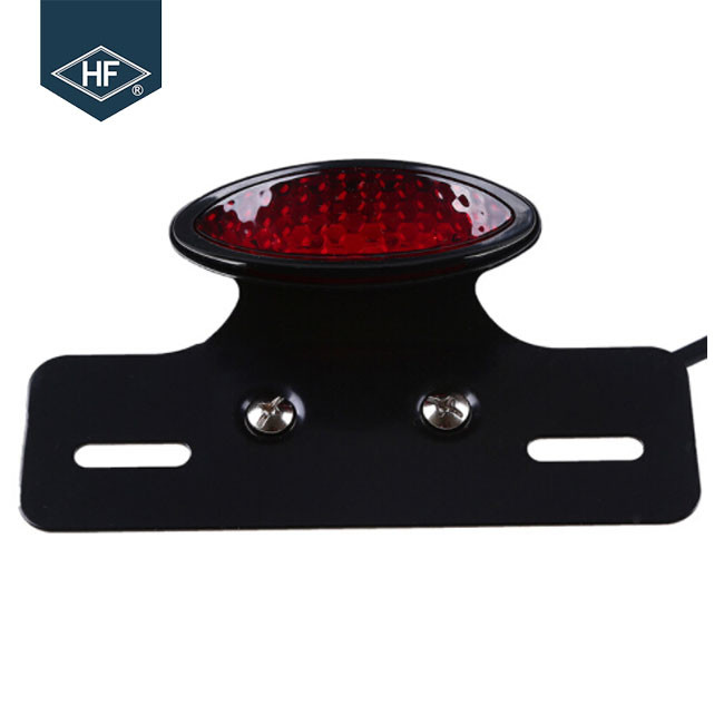 Smoke / Red / Red Lens Led Indicator Lights For Motorcycles Metal Material