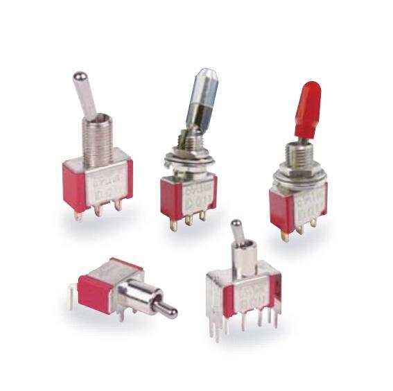Cheap Stainless Steel Housing Mini Toggle Switch , On Off On Toggle Switch 1M Series for sale