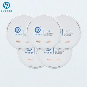 Quality 1350HV 98x12mm 49% Dental Zirconia Blank For Milling Machine wholesale