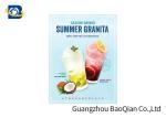 Food / Drinking Advertising Posters 3D Lenticulares High Definition Eco -