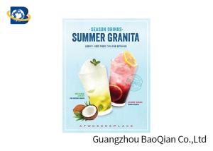 Quality Food / Drinking Advertising Posters 3D Lenticulares High Definition Eco - Friendly Material wholesale