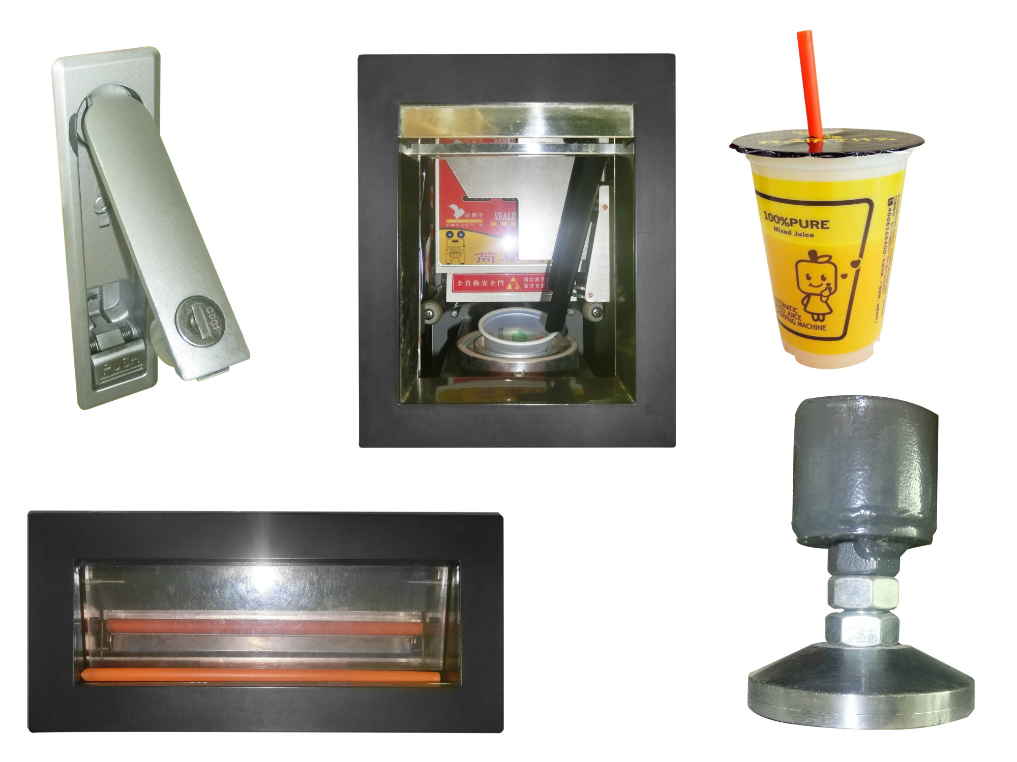 ORANGE JUICE VENDING MACHINE 100% BIO SAFETY, 100% PROOF-COVID