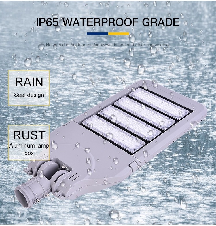 High Power 300 Watt LED Street Light For Road Garden Stormproof Long Service Life