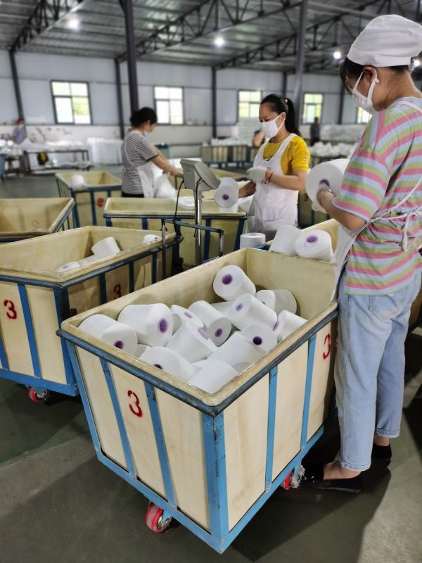 MINGREN DONGFANG Multiple Folded Cable Spun Yarn 52s/2 For Sewing