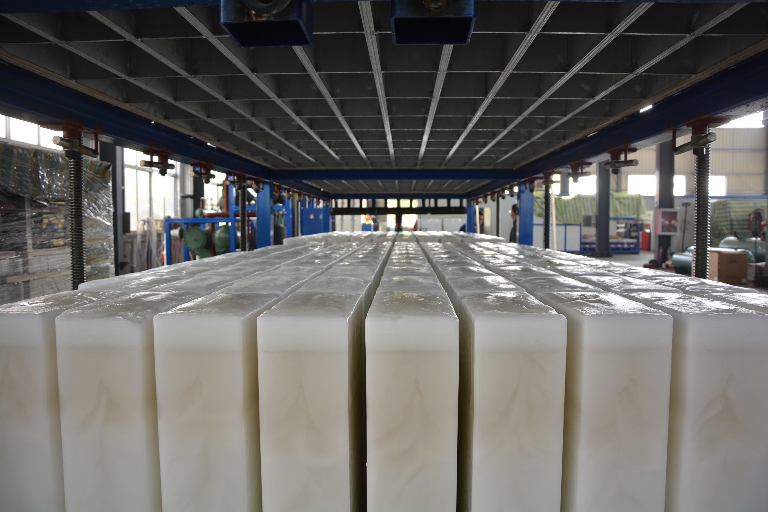 Automatic 20 ton San Luong Ice Block Machine with Direct Cooling by Focusun in Giang